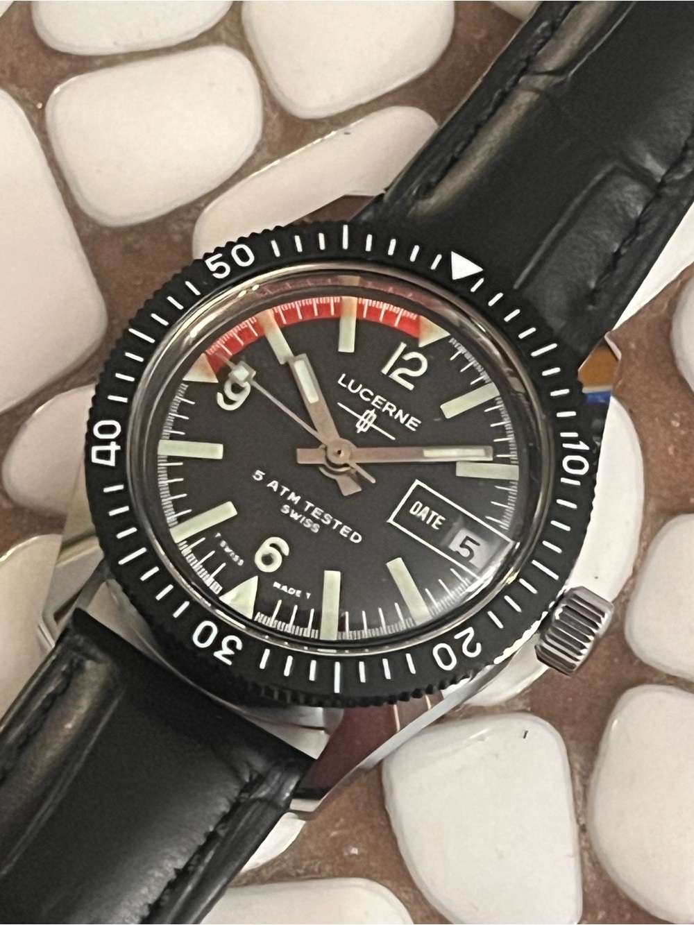 Vintage Lucerne Gents Divers Wristwatch